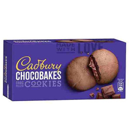 Cadbury Chocobakes Choc Filled Cookies  150g 